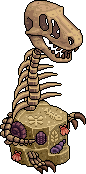 T-Rex Bone throne
