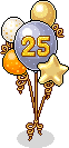 Gümüş 25 Balonları