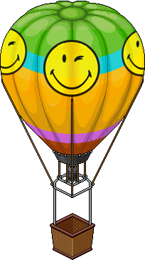 Smiley Sıcak Hava Balonu